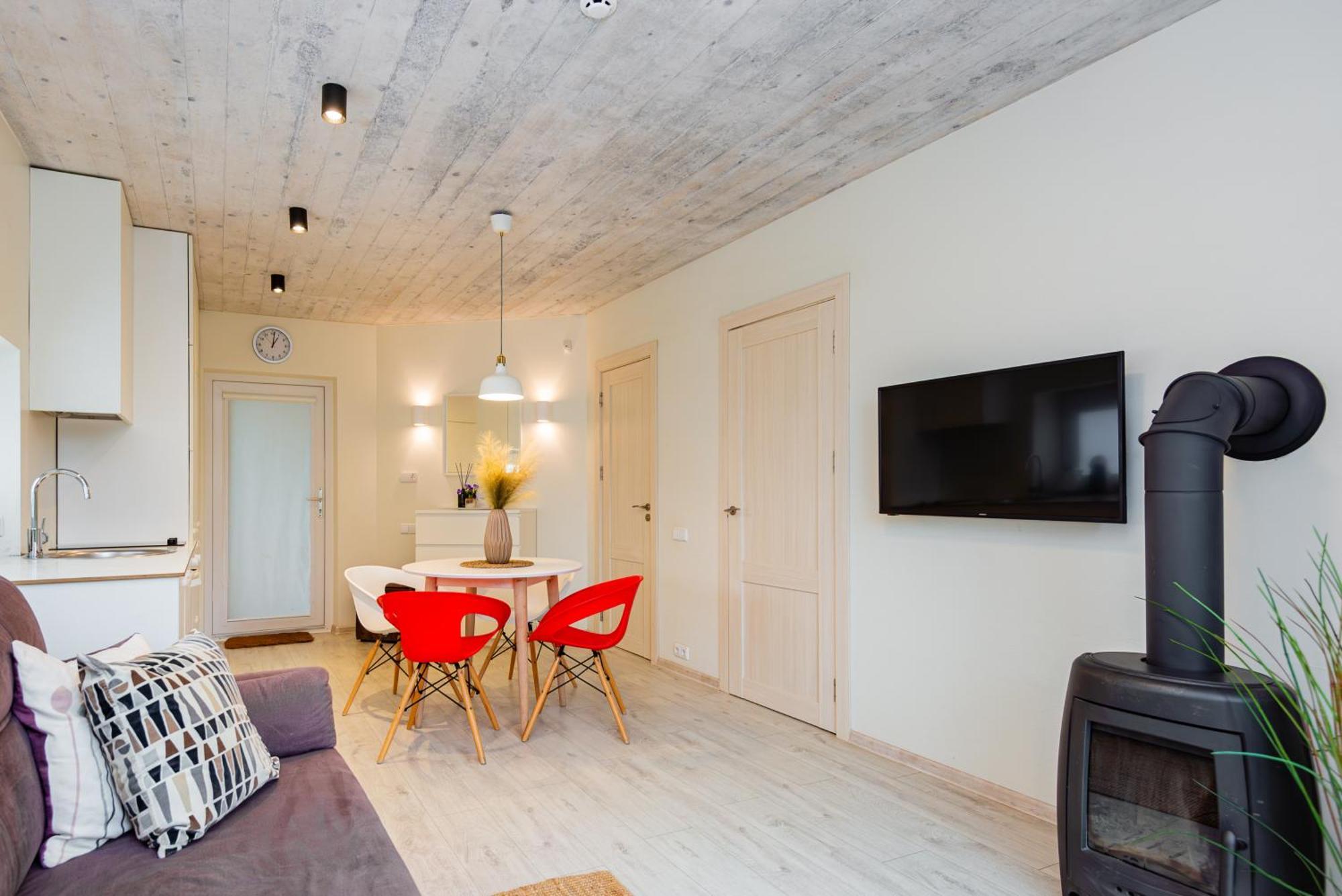Zalia Kopa Apartamentai Salia Juros Palanga Exterior foto