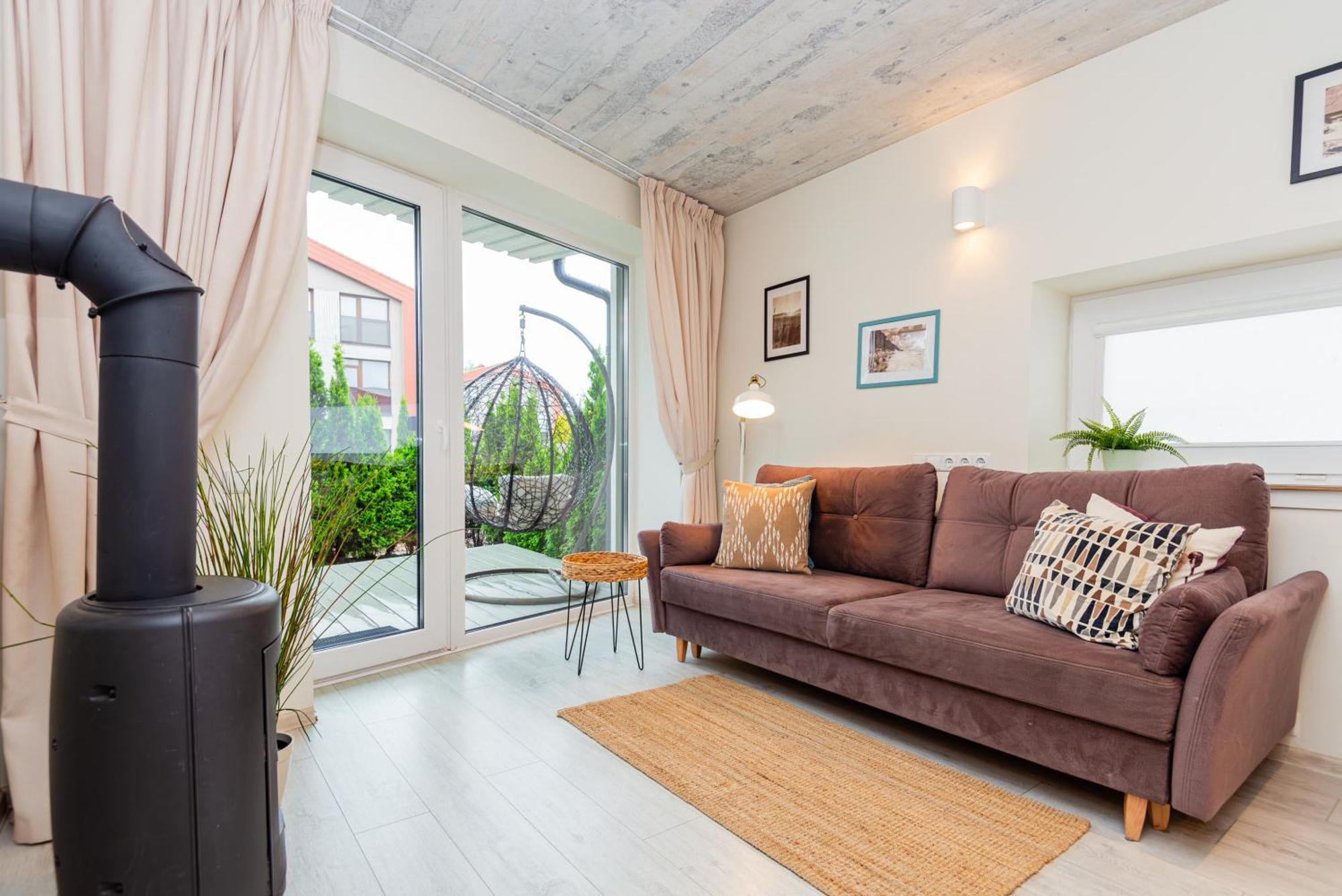 Zalia Kopa Apartamentai Salia Juros Palanga Exterior foto