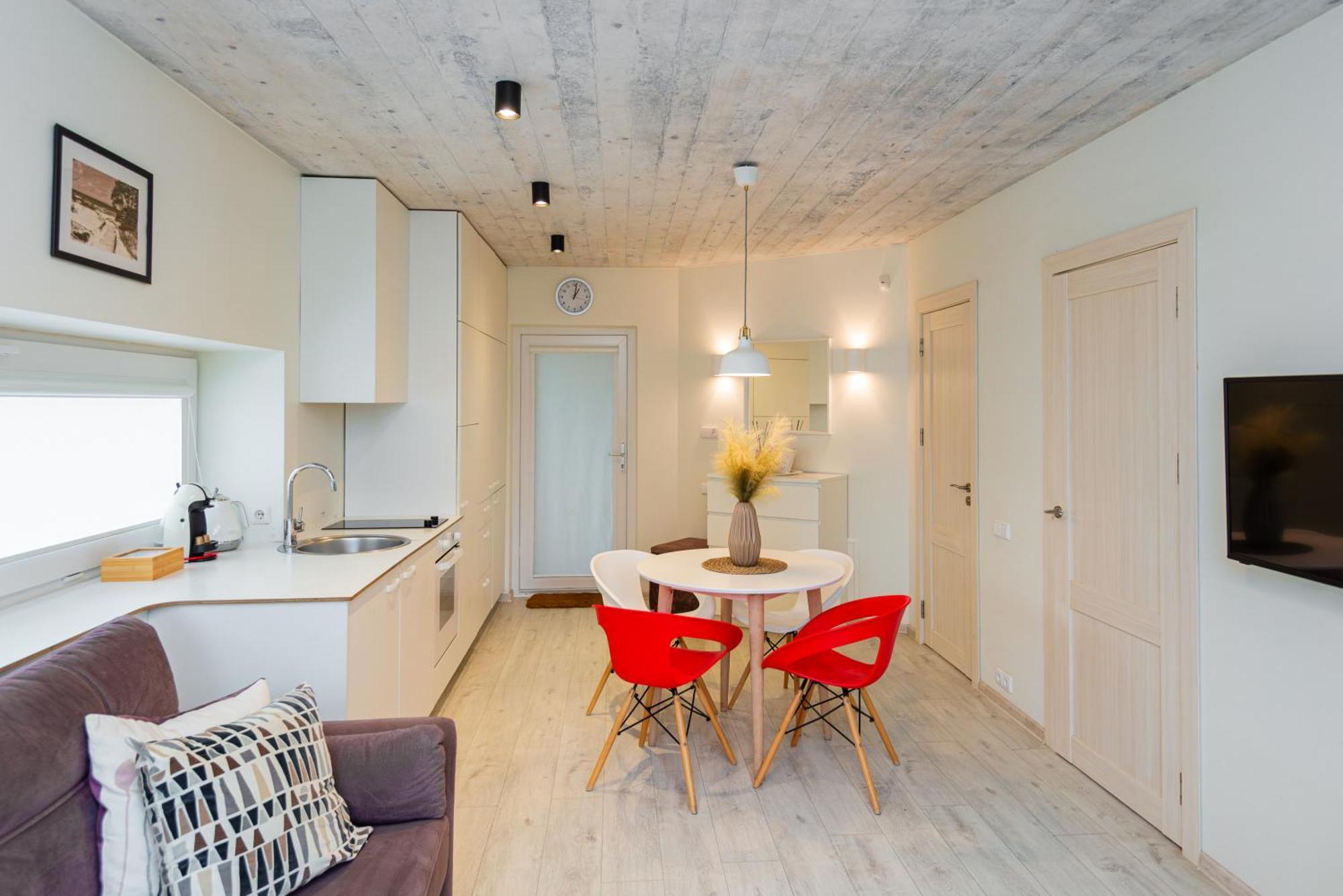 Zalia Kopa Apartamentai Salia Juros Palanga Exterior foto