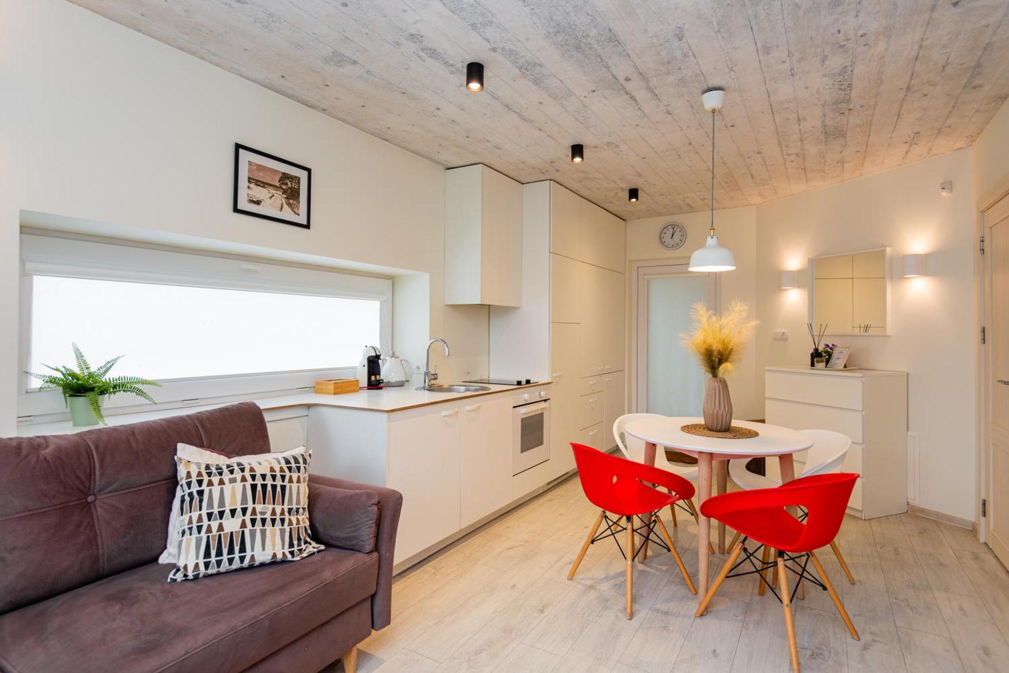 Zalia Kopa Apartamentai Salia Juros Palanga Exterior foto