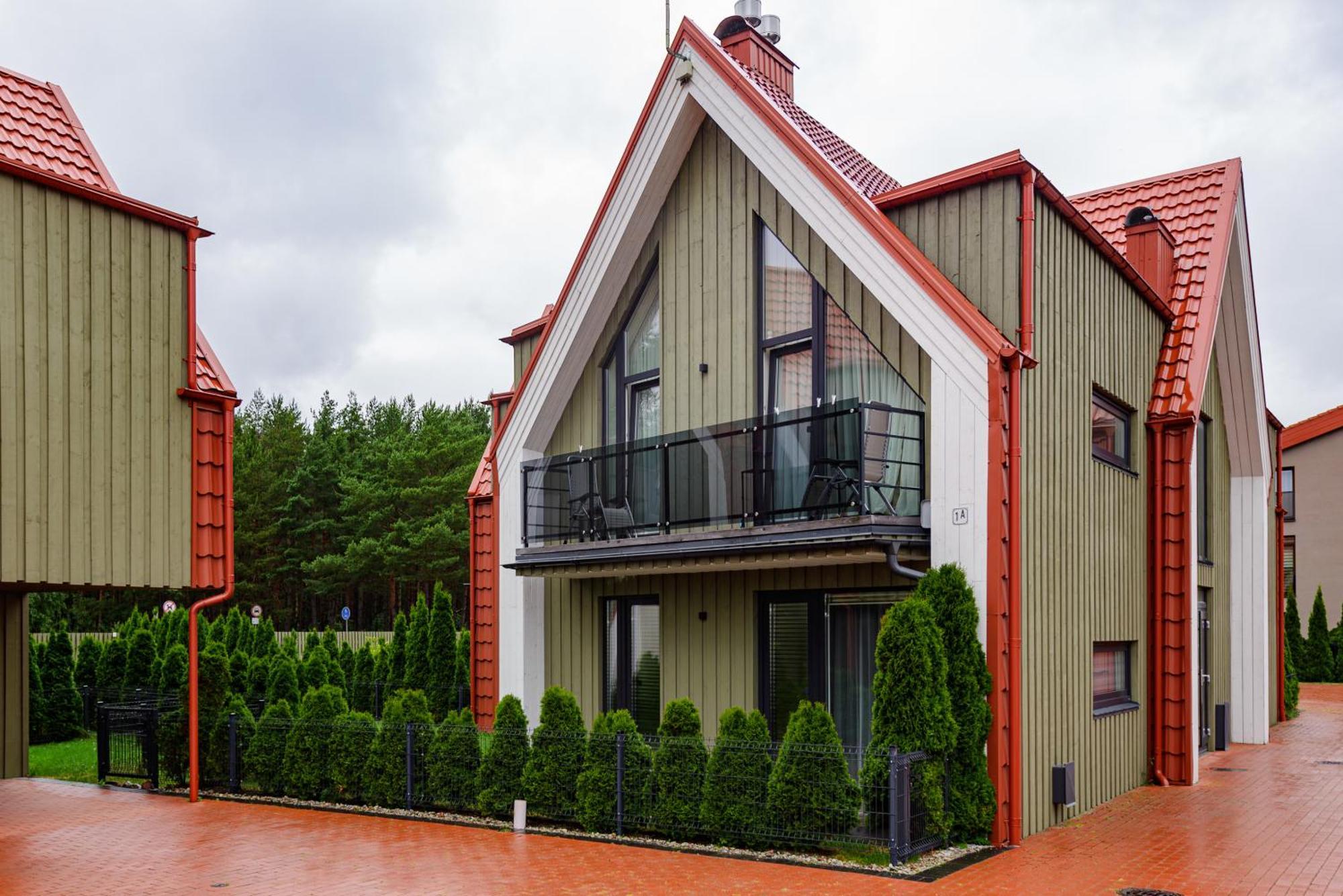 Zalia Kopa Apartamentai Salia Juros Palanga Exterior foto
