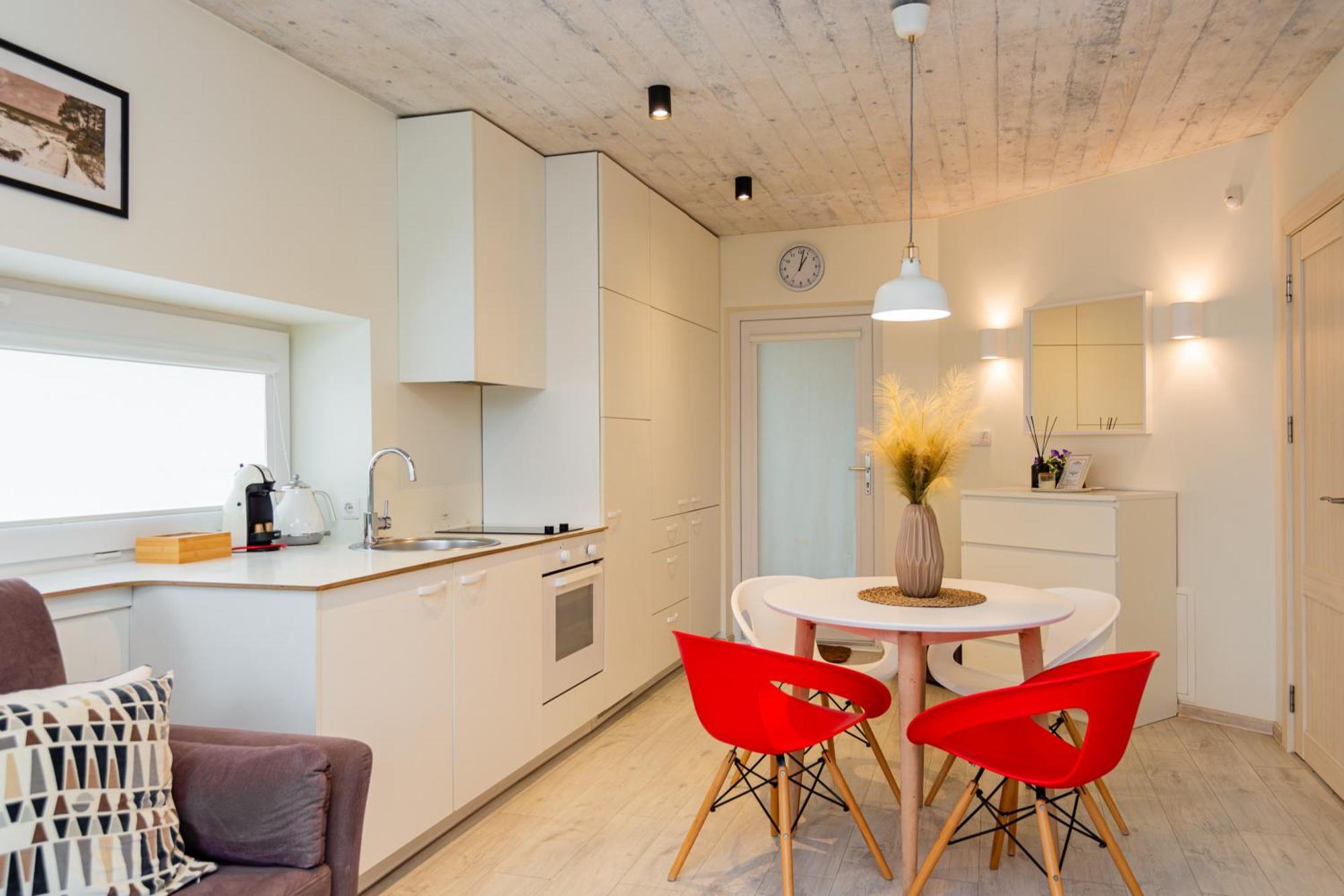 Zalia Kopa Apartamentai Salia Juros Palanga Exterior foto