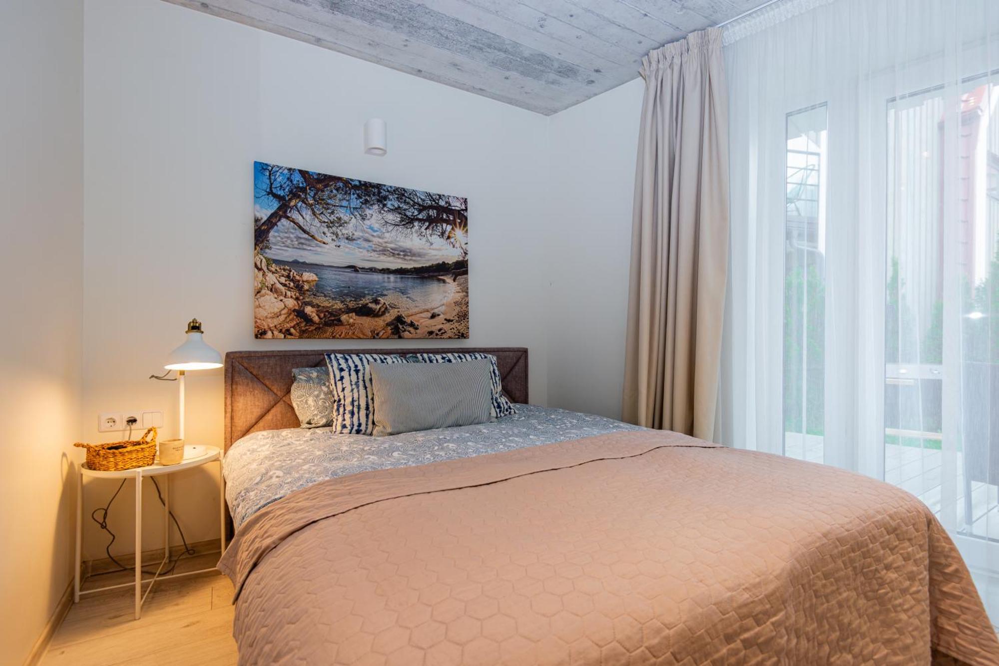 Zalia Kopa Apartamentai Salia Juros Palanga Exterior foto